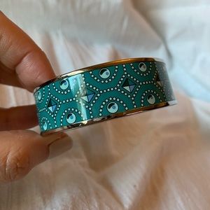 Hermès Wide Enamel Bangle